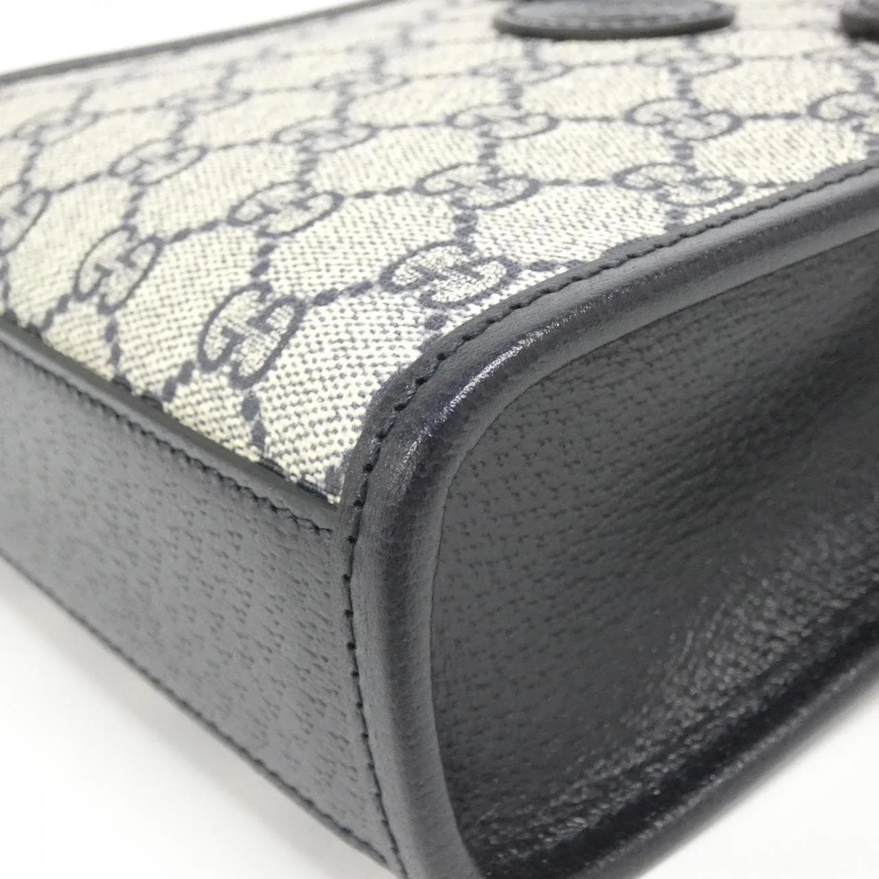 GUCCI 671623 K9GSN Handbag Canvas Beige Canvas Rank A - Thumbnail 4