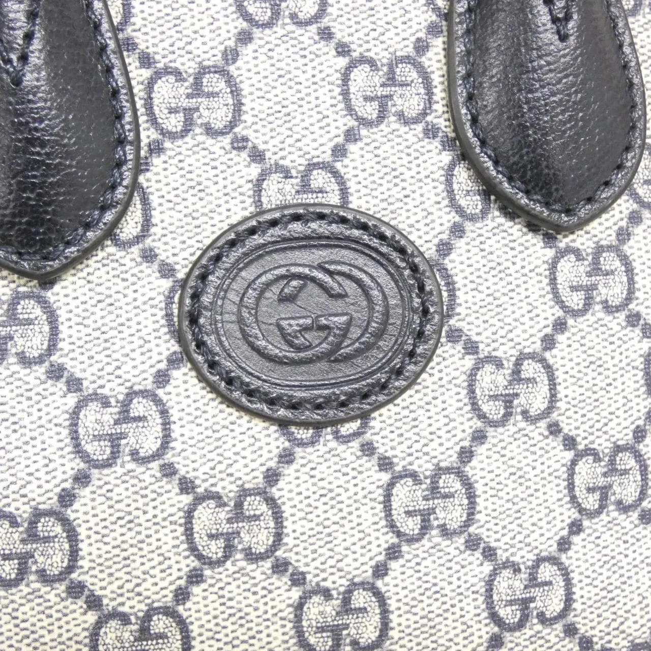 GUCCI 671623 K9GSN Handbag Canvas Beige Canvas Rank A - Thumbnail 6