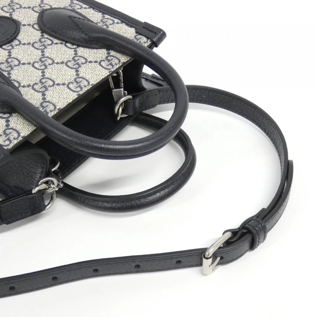 GUCCI 671623 K9GSN Handbag Canvas Beige Canvas Rank A - Thumbnail 8