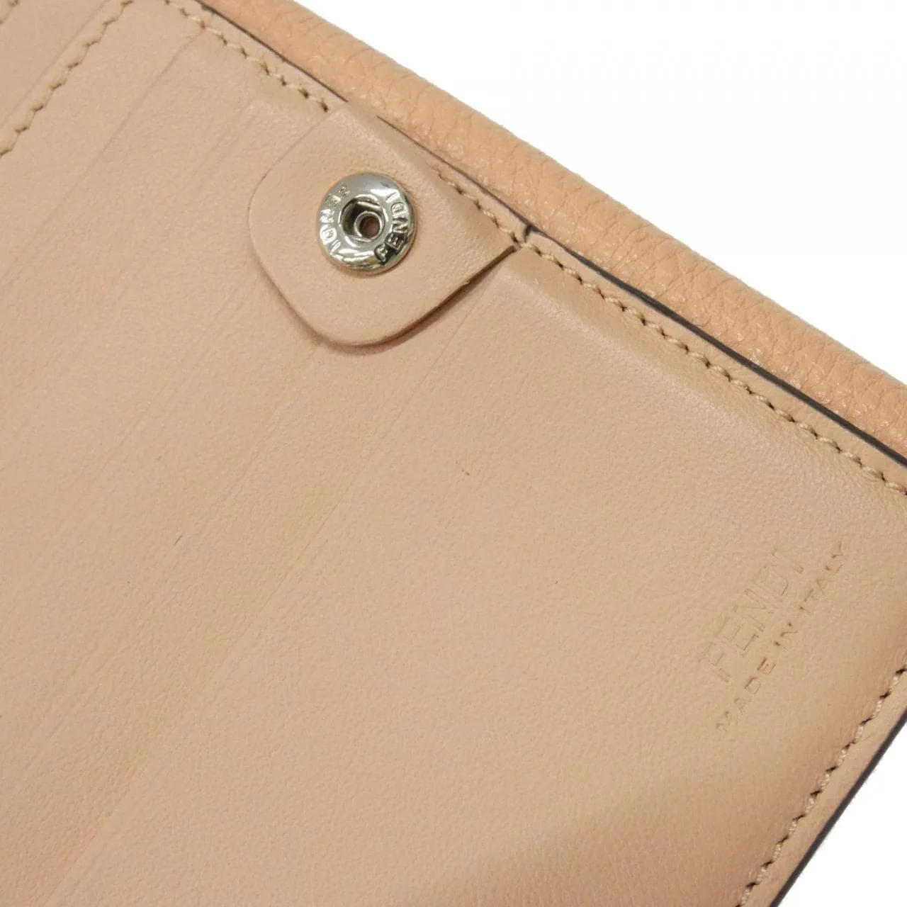 FENDI Peekaboo 8M0438 A91B Wallet Black Rank A - Thumbnail 8