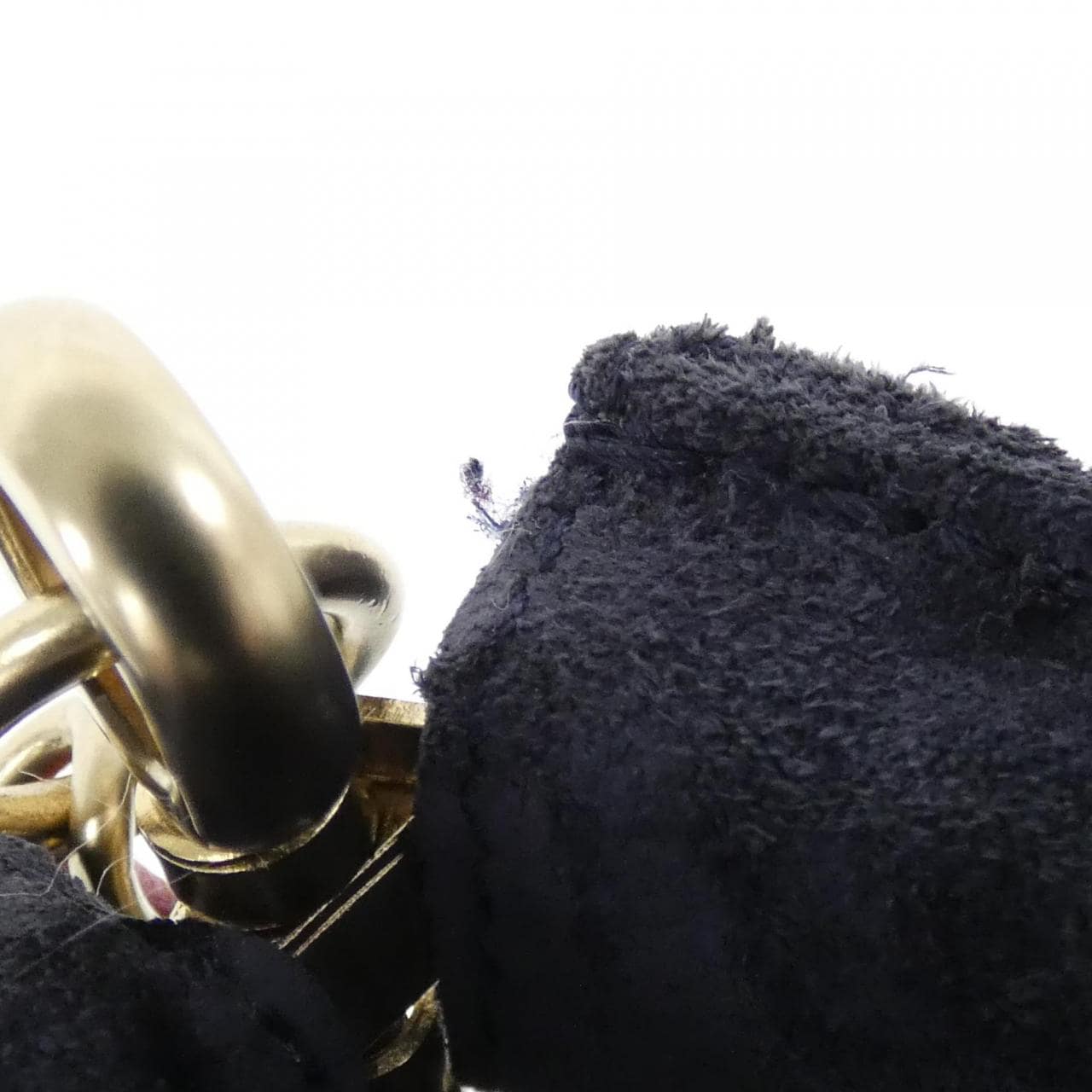 CHANEL Shoulder Bag Lambskin 白色 羊皮 中古品B - 縮圖 10