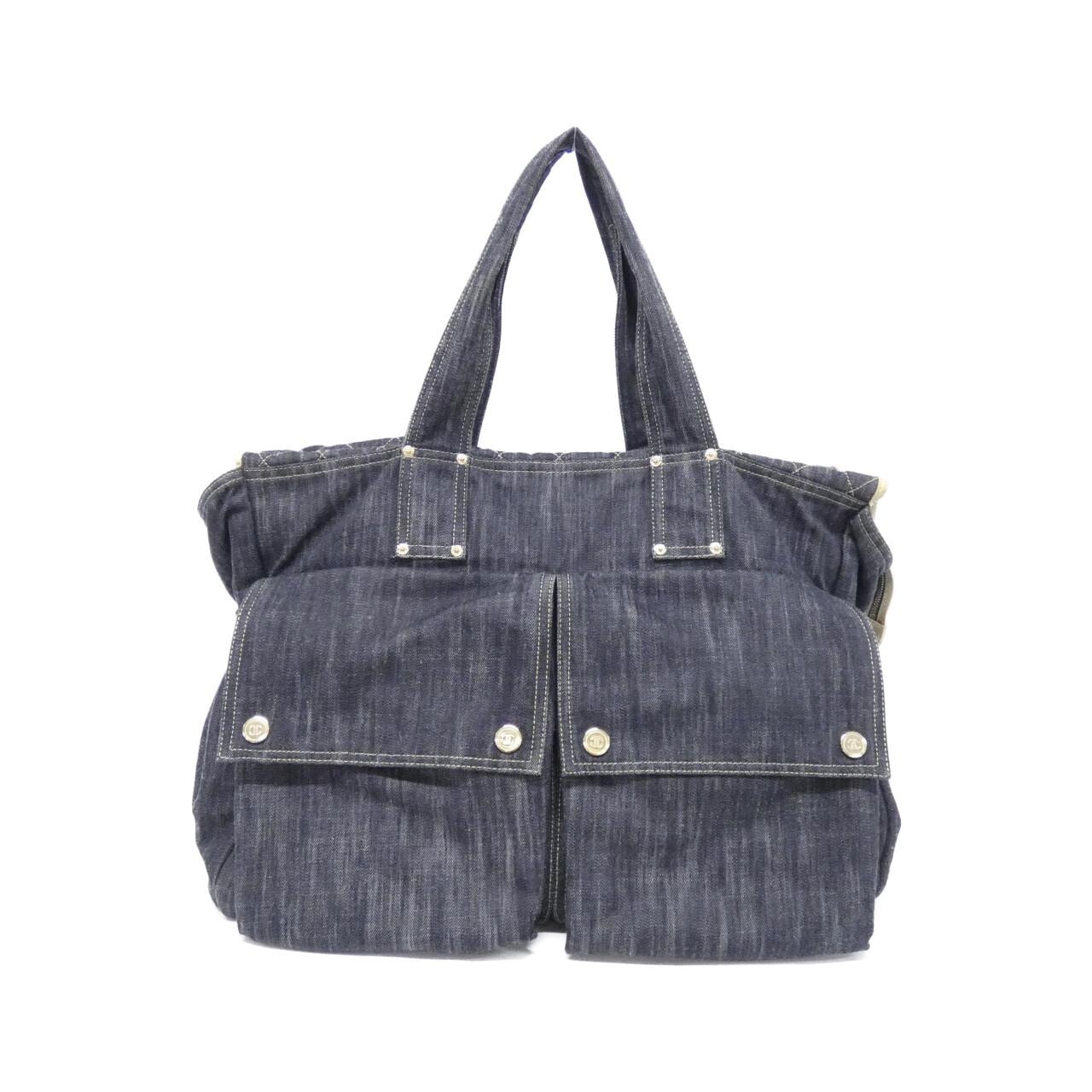 CHANEL 31989 Shoulder Bag Denim