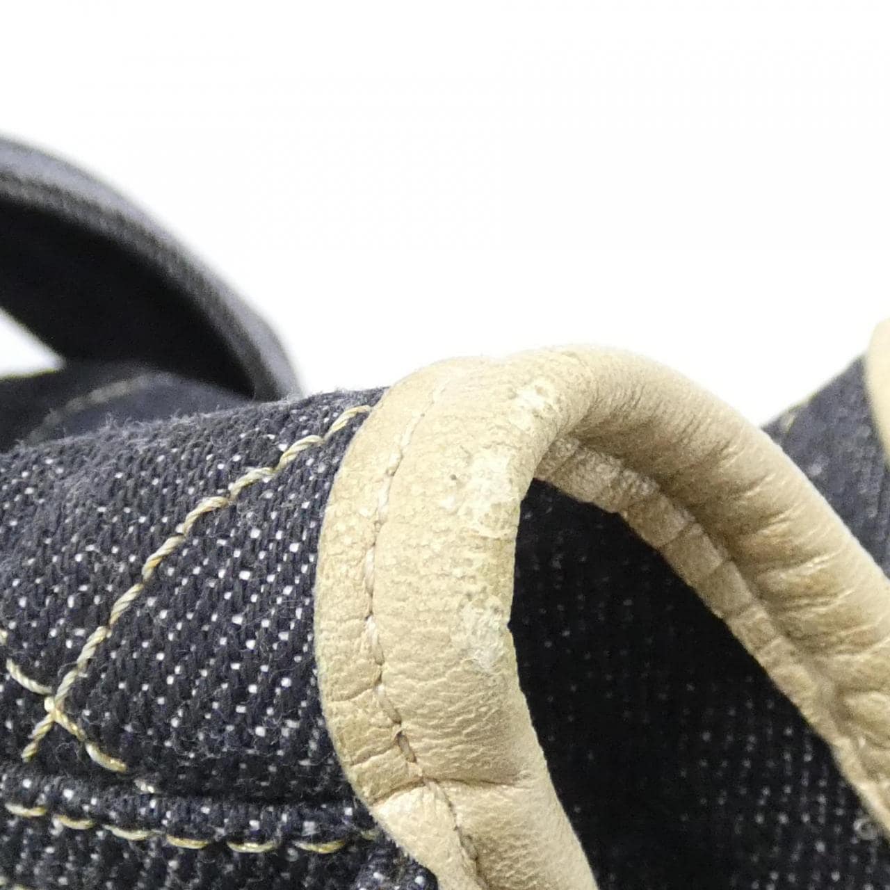 CHANEL 31989 Shoulder Bag Denim 藍色 牛仔布 中古品A - 縮圖 6