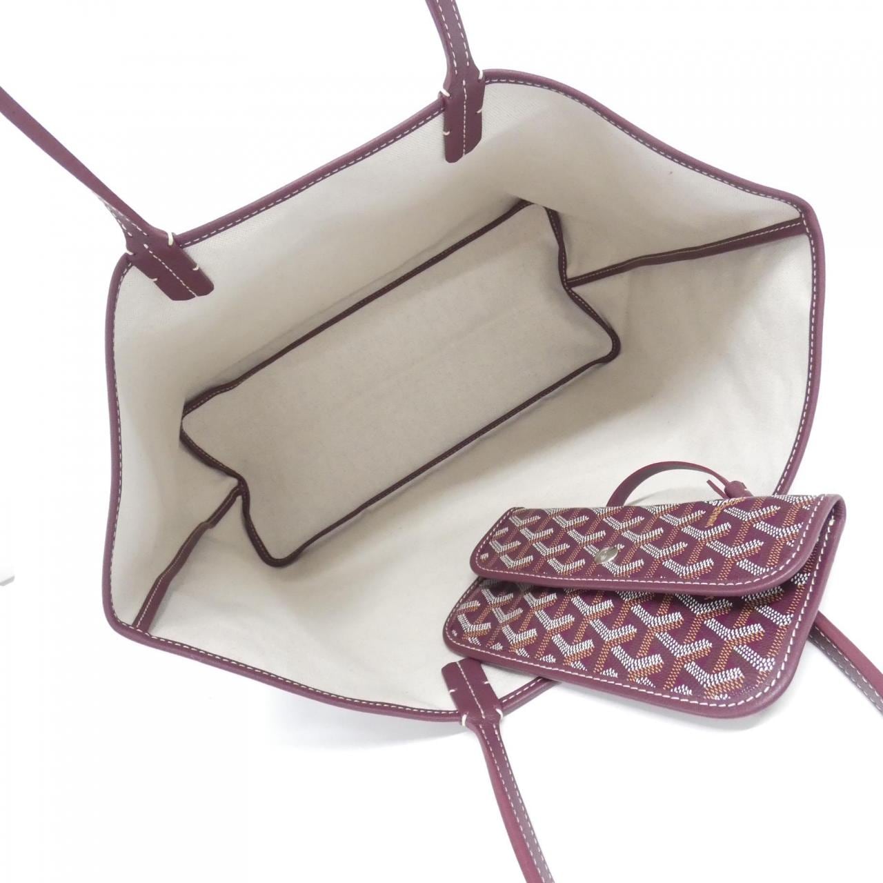 GOYARD Saint Louis AMA LOUIS PM Bag Canvas Black Canvas - Thumbnail 5