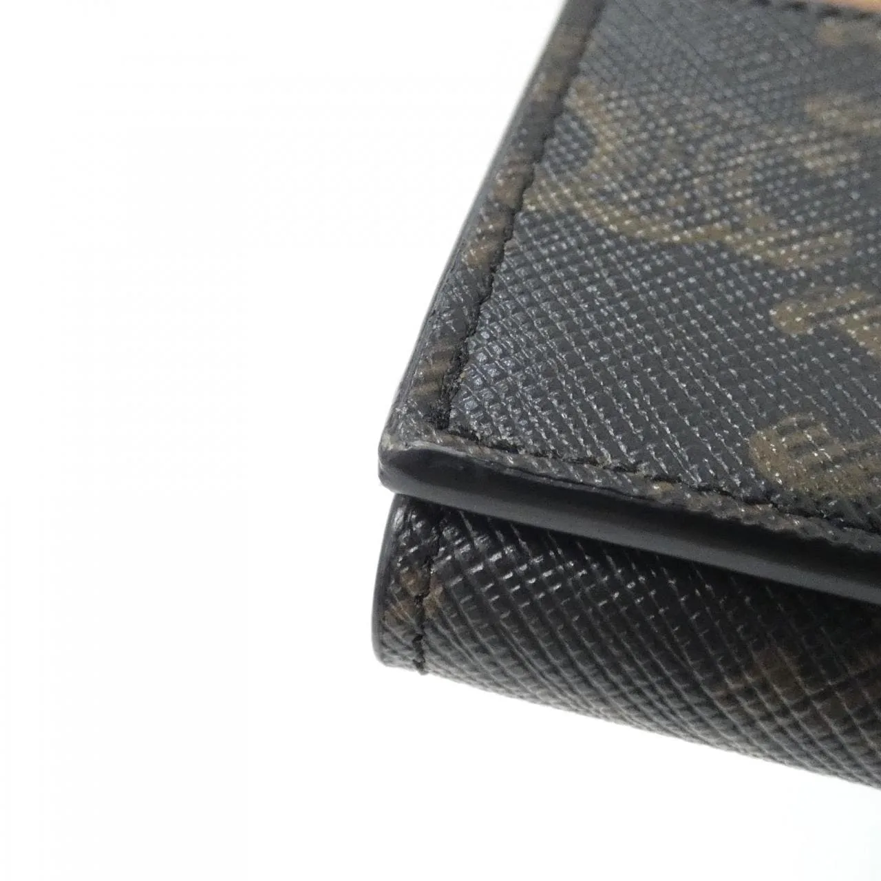 CELINE 10I652DS3 Wallet Canvas Black Canvas Rank A - Thumbnail 3