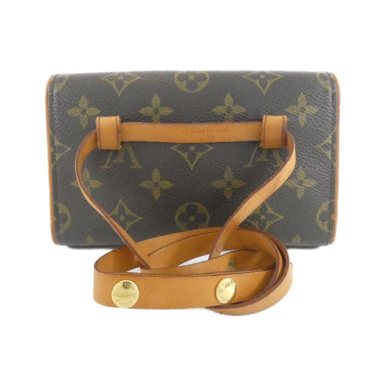 LOUIS VUITTON Pochette M51855+M67303 Belt Monogram 2