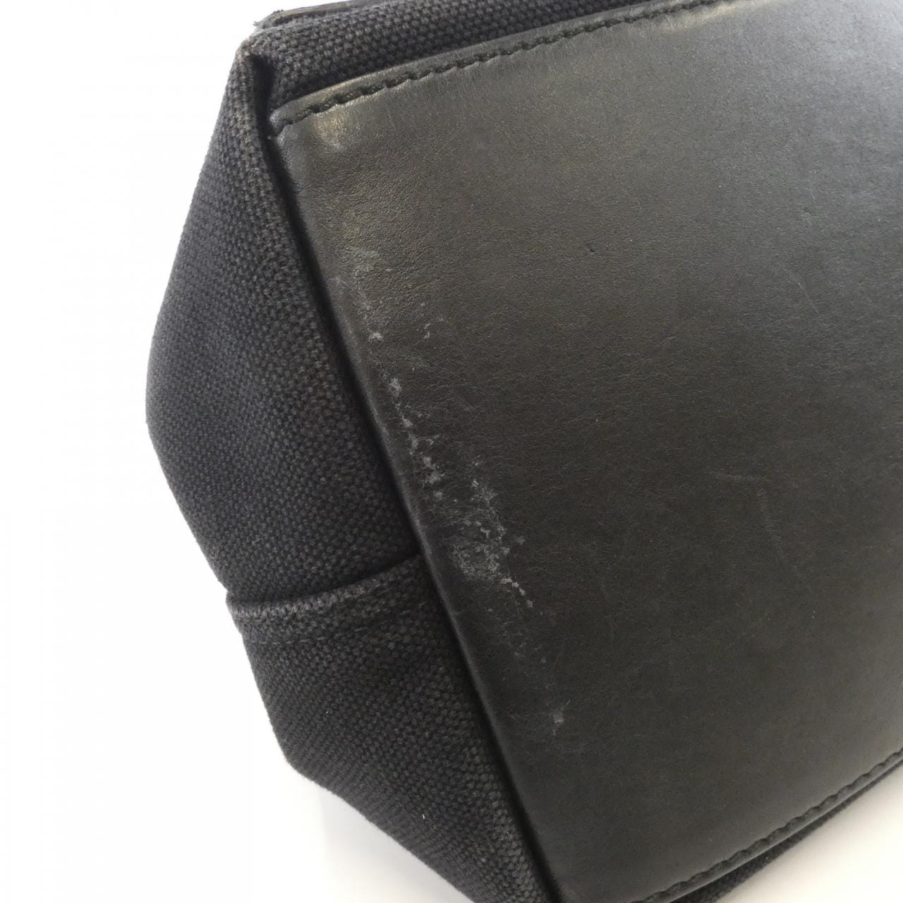 BALENCIAGA 339933 2HH3N Bag Canvas Navy Canvas Rank B - Thumbnail 4