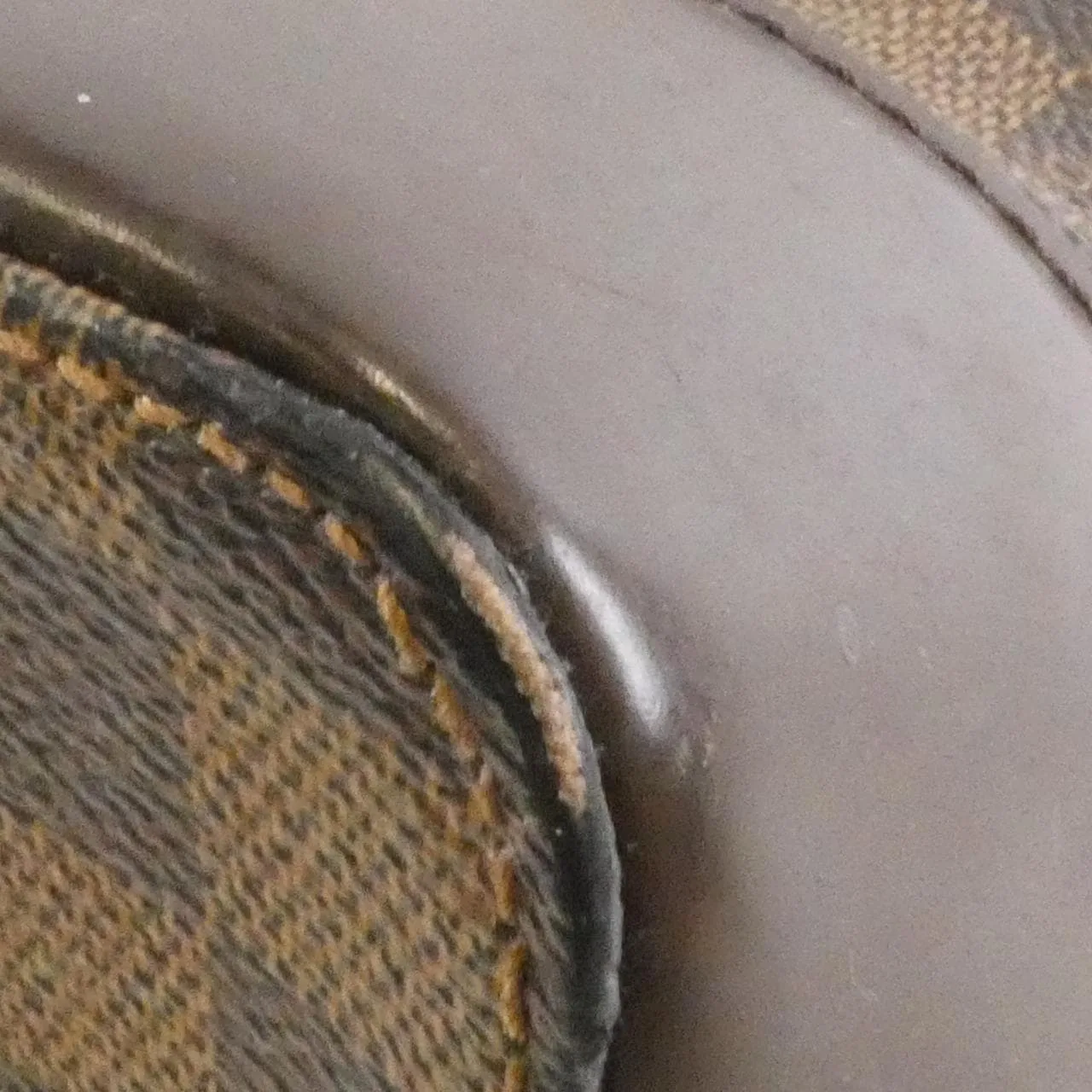 LOUIS VUITTON N51204 Handbag Damier 黑色 Damier 中古品A - 縮圖 4