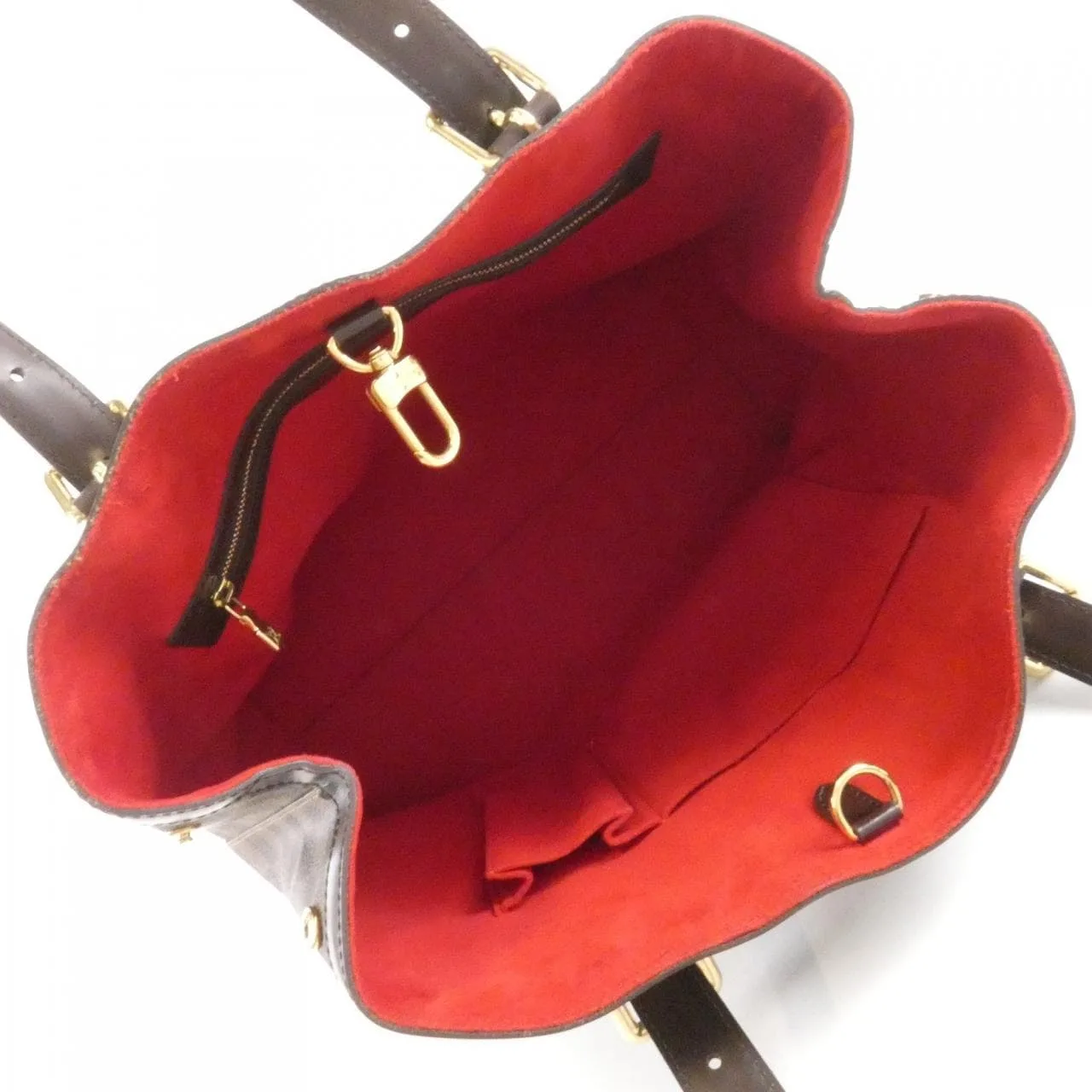 LOUIS VUITTON N51204 Handbag Damier 黑色 Damier 中古品A - 縮圖 8