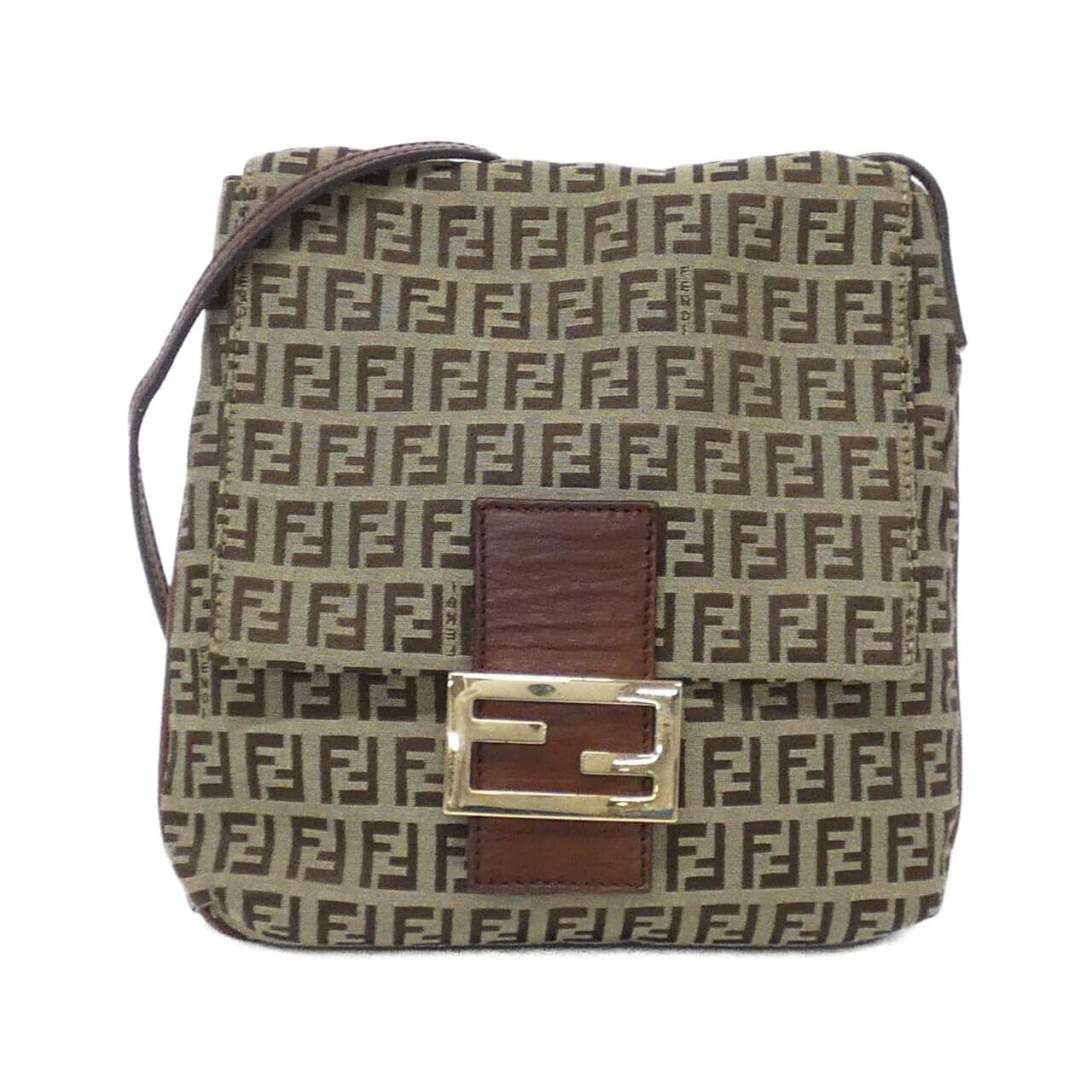 FENDI 8BT075 TN9 Shoulder Bag Canvas