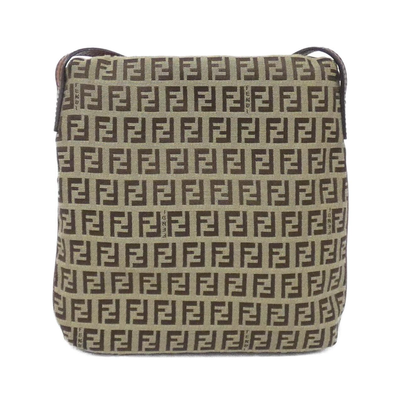 FENDI 8BT075 TN9 Shoulder Bag Canvas Beige Canvas Rank A - Thumbnail 2