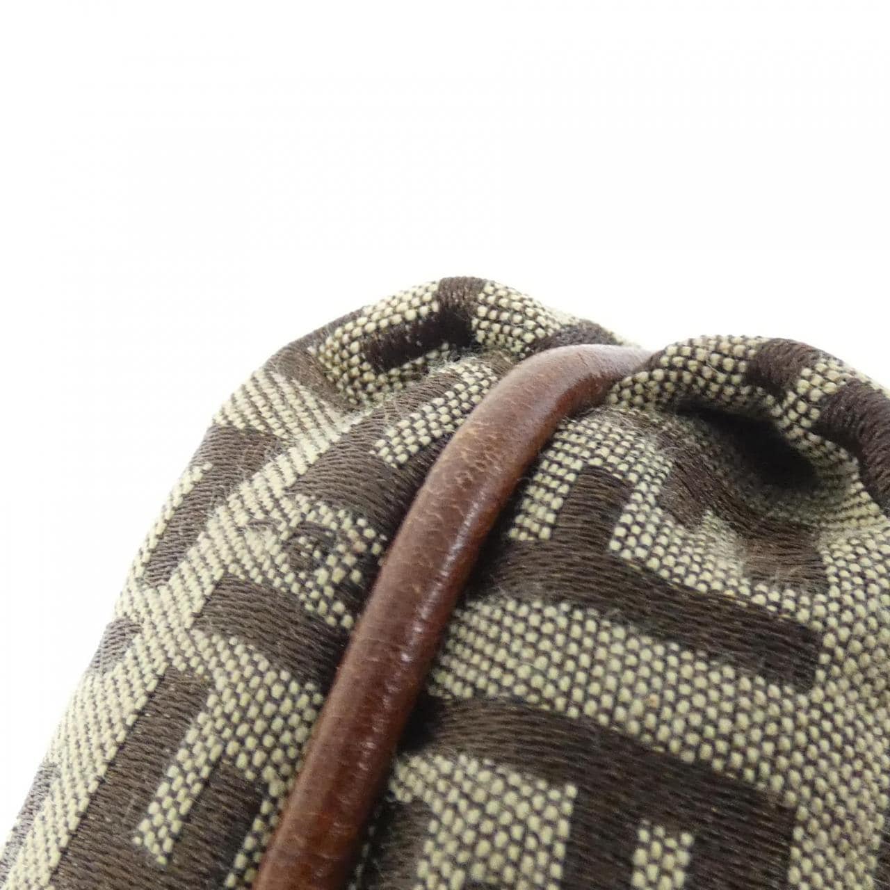 FENDI 8BT075 TN9 Shoulder Bag Canvas Beige Canvas Rank A - Thumbnail 3