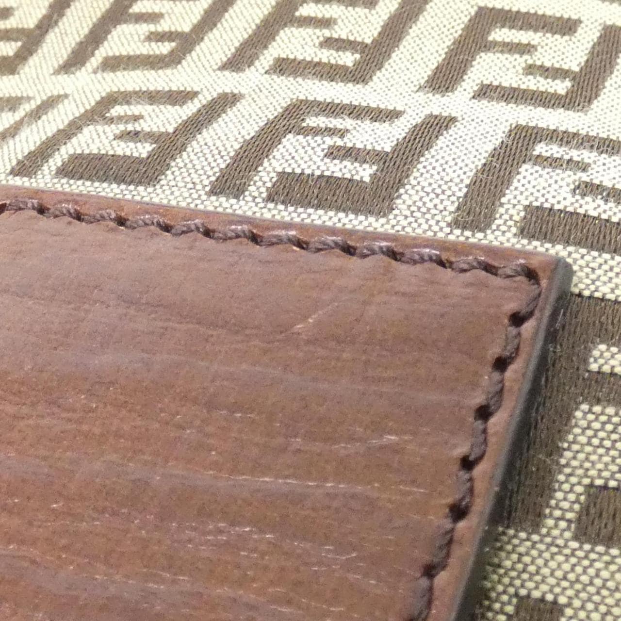 FENDI 8BT075 TN9 Shoulder Bag Canvas Beige Canvas Rank A - Thumbnail 5