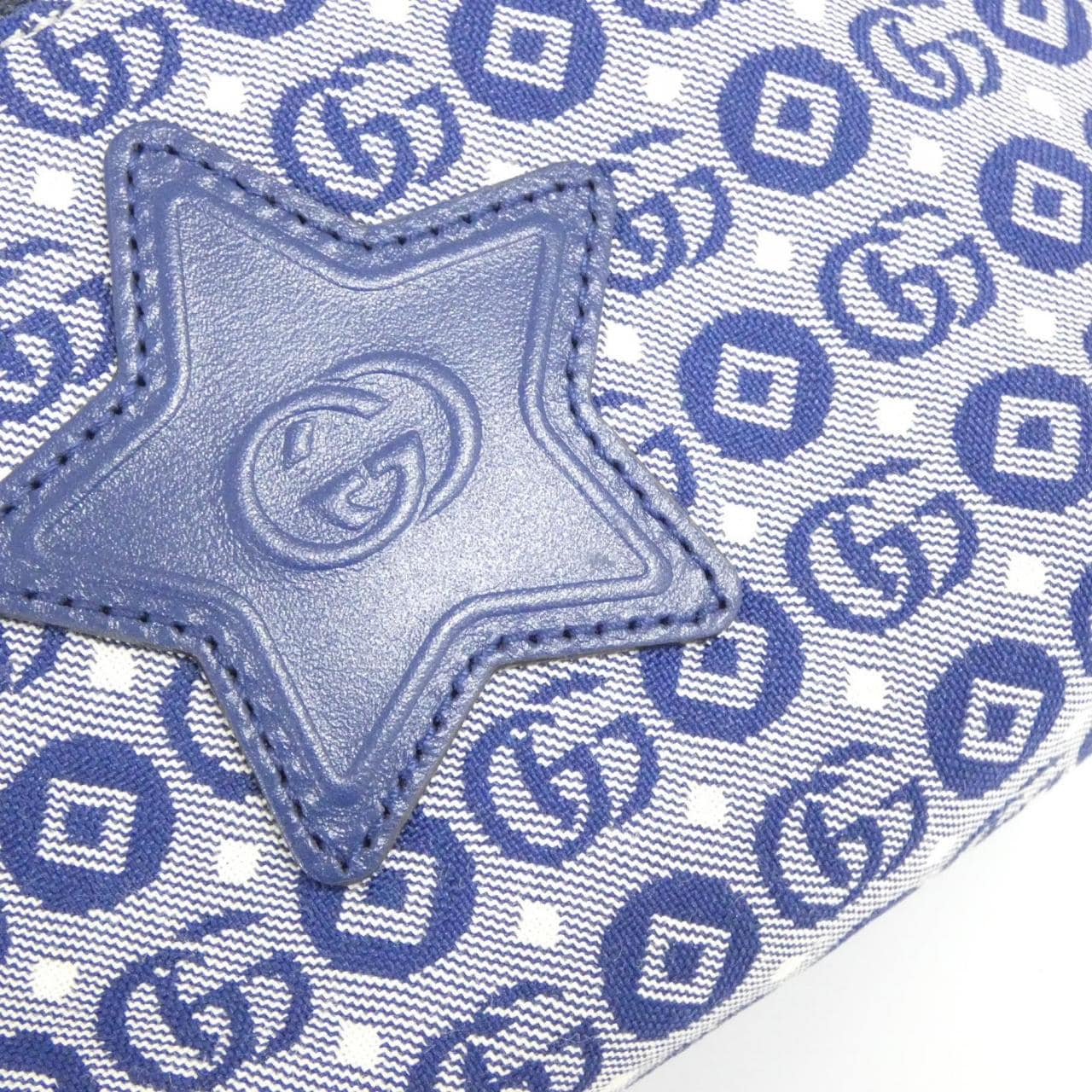 GUCCI 502095 U4GAN Belt Bag Cotton Black Cotton - Thumbnail 4