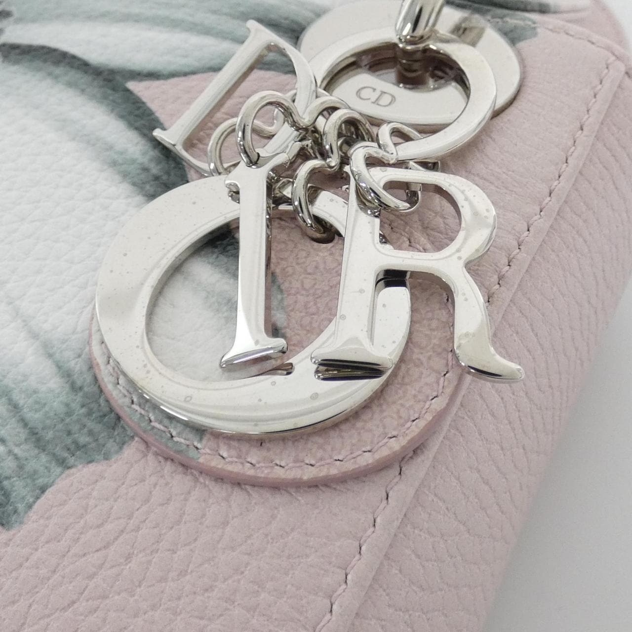 DIOR Lady Dior Bag Leather Pink Leather - Thumbnail 4