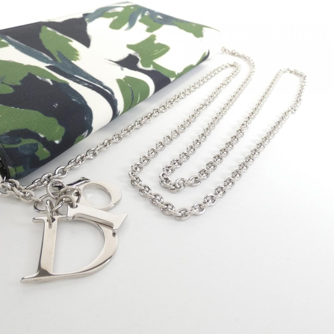 DIOR Shoulder Bag Canvas Black Canvas Rank A - Thumbnail 5