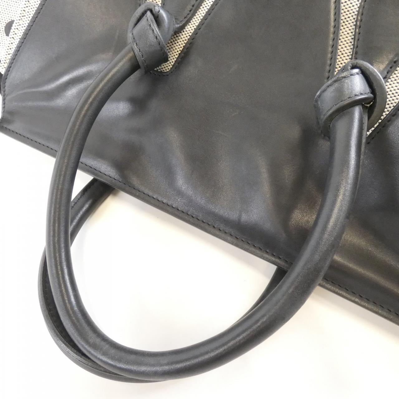 CELINE 173792TKD Bag Canvas Black Canvas Rank B - Thumbnail 6
