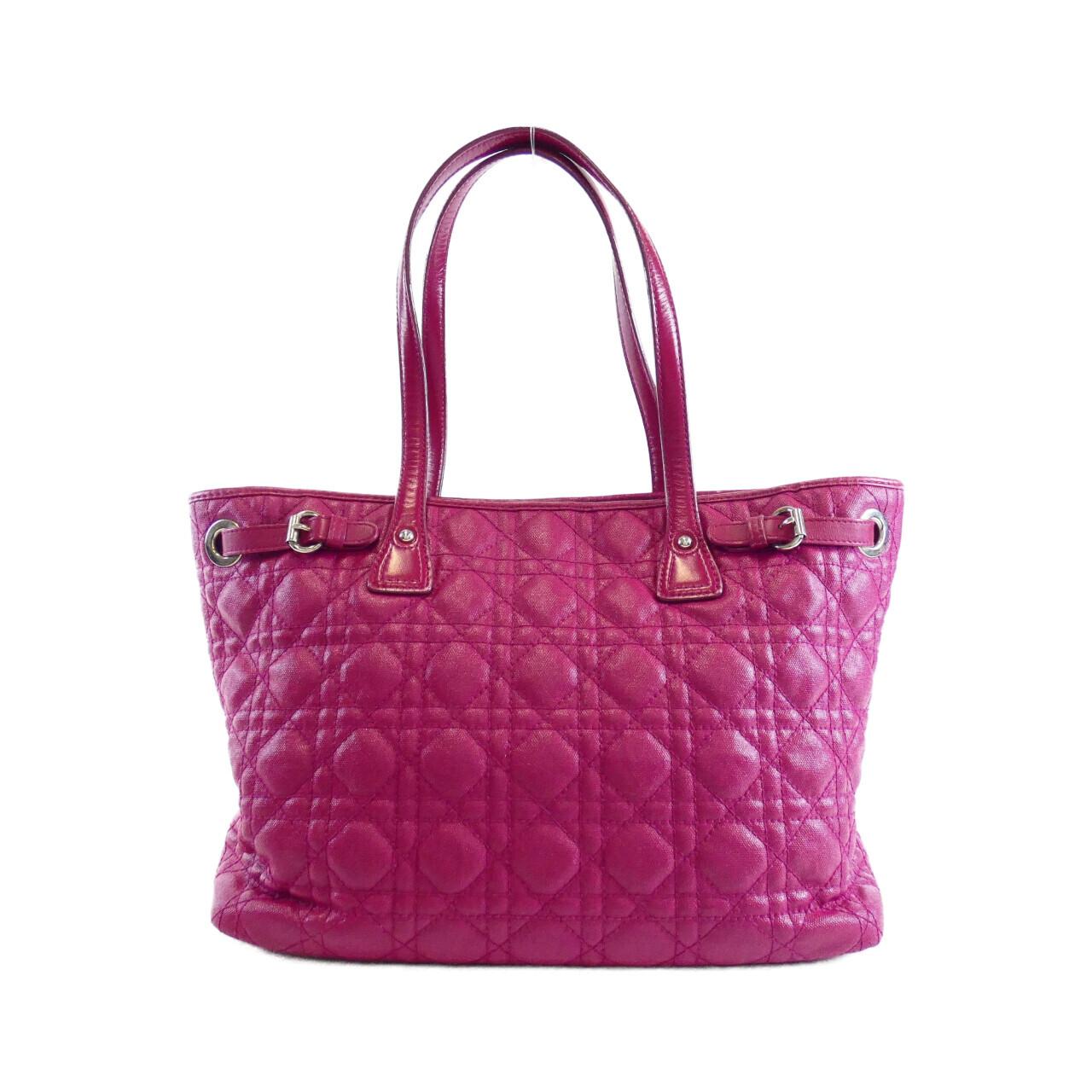 DIOR M1010PPCD Bag Canvas 黑色 帆布 中古品B - 縮圖 2