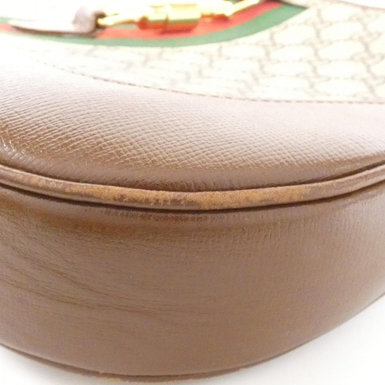 GUCCI Jackie 636710 HUHHG Shoulder Bag Canvas 黑色 帆布 中古品B - 縮圖 3