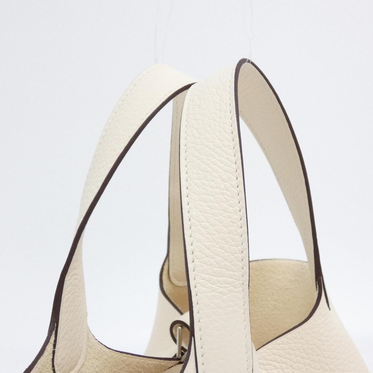 HERMES HERMÈS Picotin 056289CK Bag Clemence Clemence 皮 未使用品 - 縮圖 4