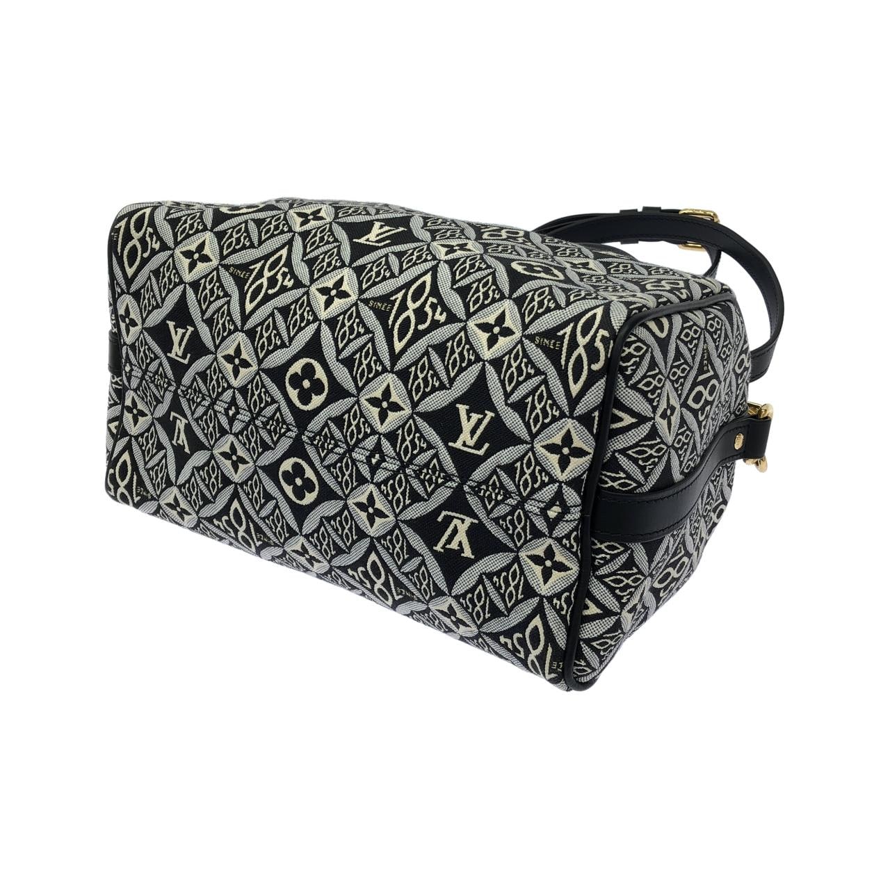 LOUIS VUITTON Speedy M45769 Boston Bag Black Rank A - Thumbnail 3