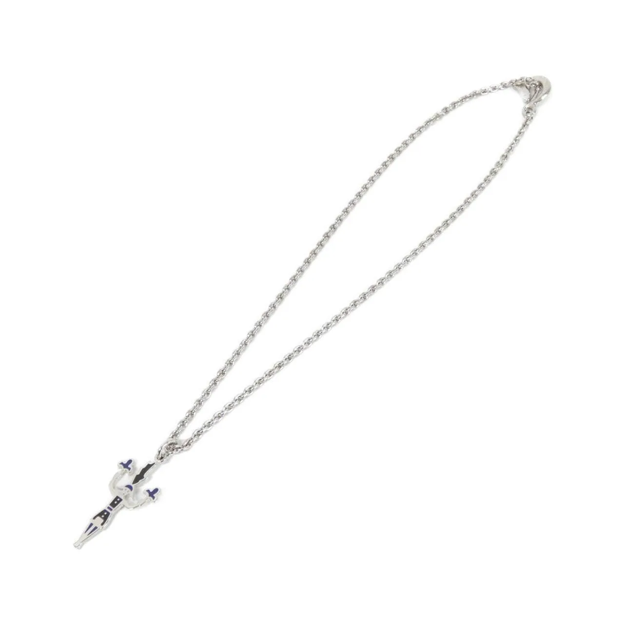 HERMES 100033FP Accessories 黑色 中古品A - 縮圖 2