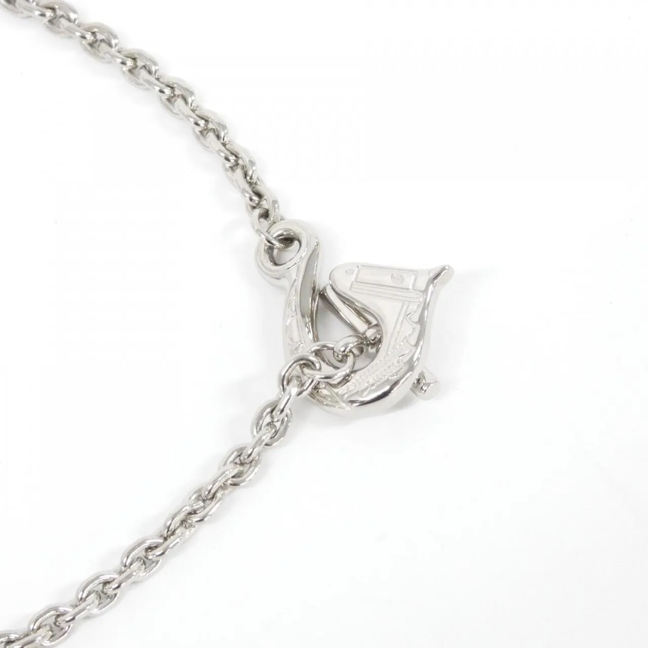 HERMES 100033FP Accessories 黑色 中古品A - 縮圖 4