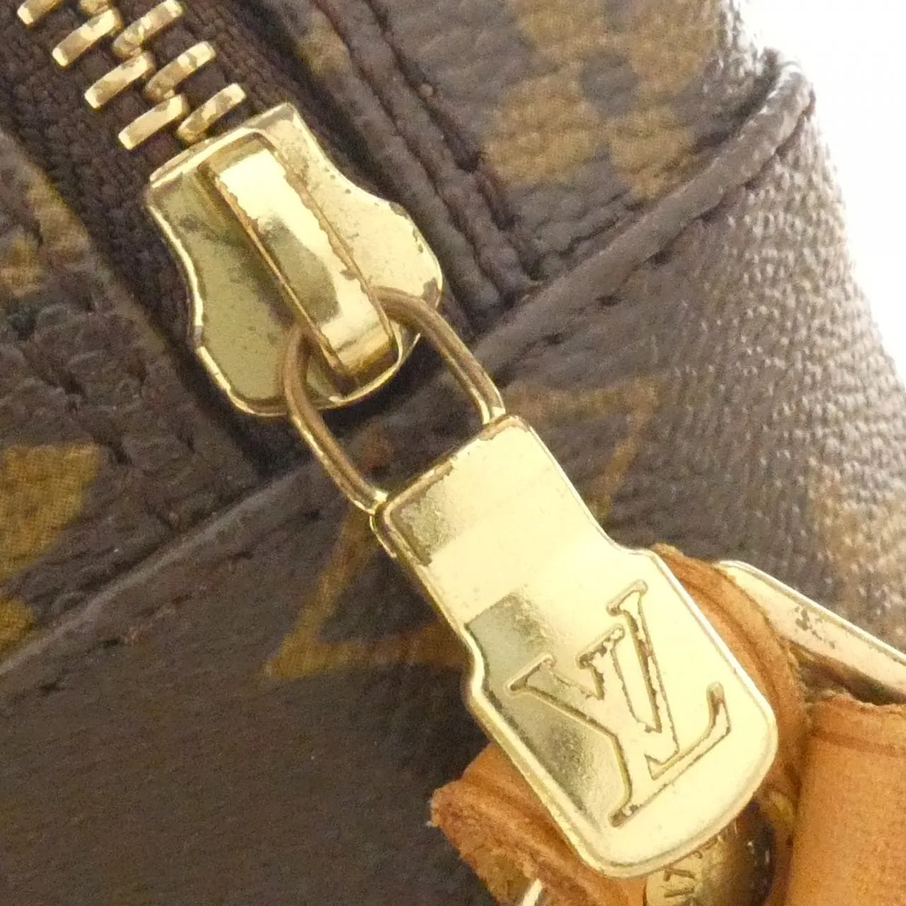 LOUIS VUITTON Trocadéro M51272 Shoulder Monogram 黑色 Monogram 中古品B - 縮圖 5