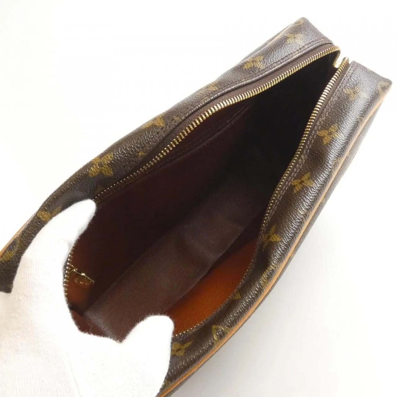 LOUIS VUITTON Trocadéro M51272 Shoulder Monogram 黑色 Monogram 中古品B - 縮圖 8