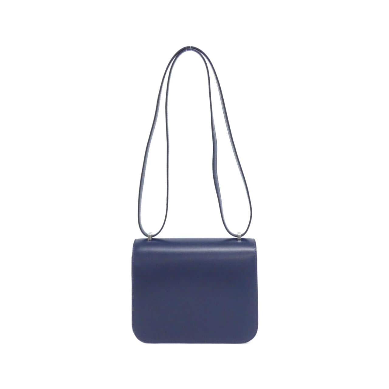 HERMES HERMÈS Constance 084952CK Shoulder Bag Box Calf Blue Box Calf Leather Rank A - Thumbnail 2