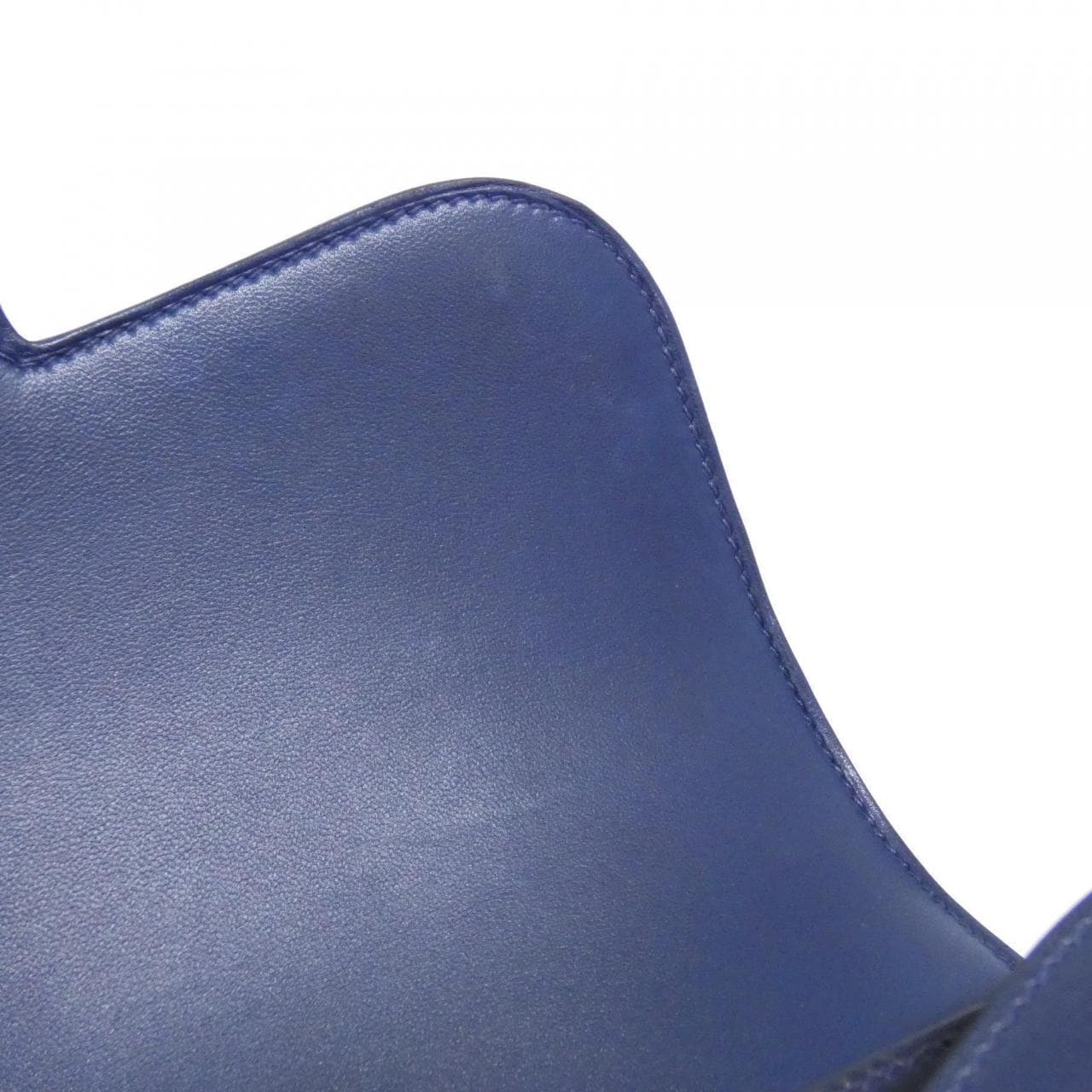 HERMES HERMÈS Constance 084952CK Shoulder Bag Box Calf Blue Box Calf Leather Rank A - Thumbnail 8