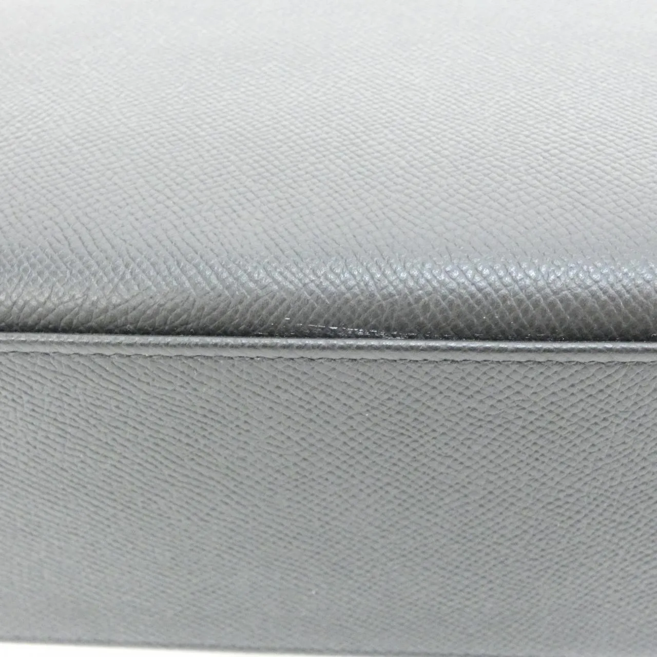 HERMES Kelly 038416CC Handbag Epsom Black Epsom Leather Rank A - Thumbnail 4