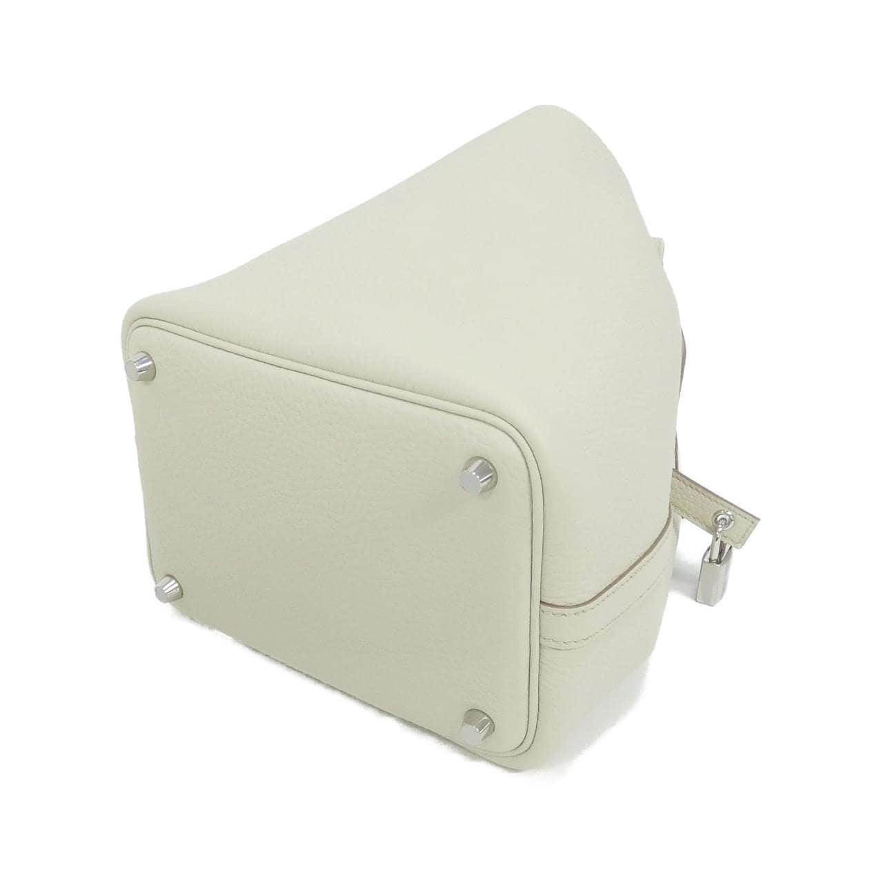 HERMES HERMÈS Picotin 056289CK Bag Clemence Clemence Leather - Thumbnail 2