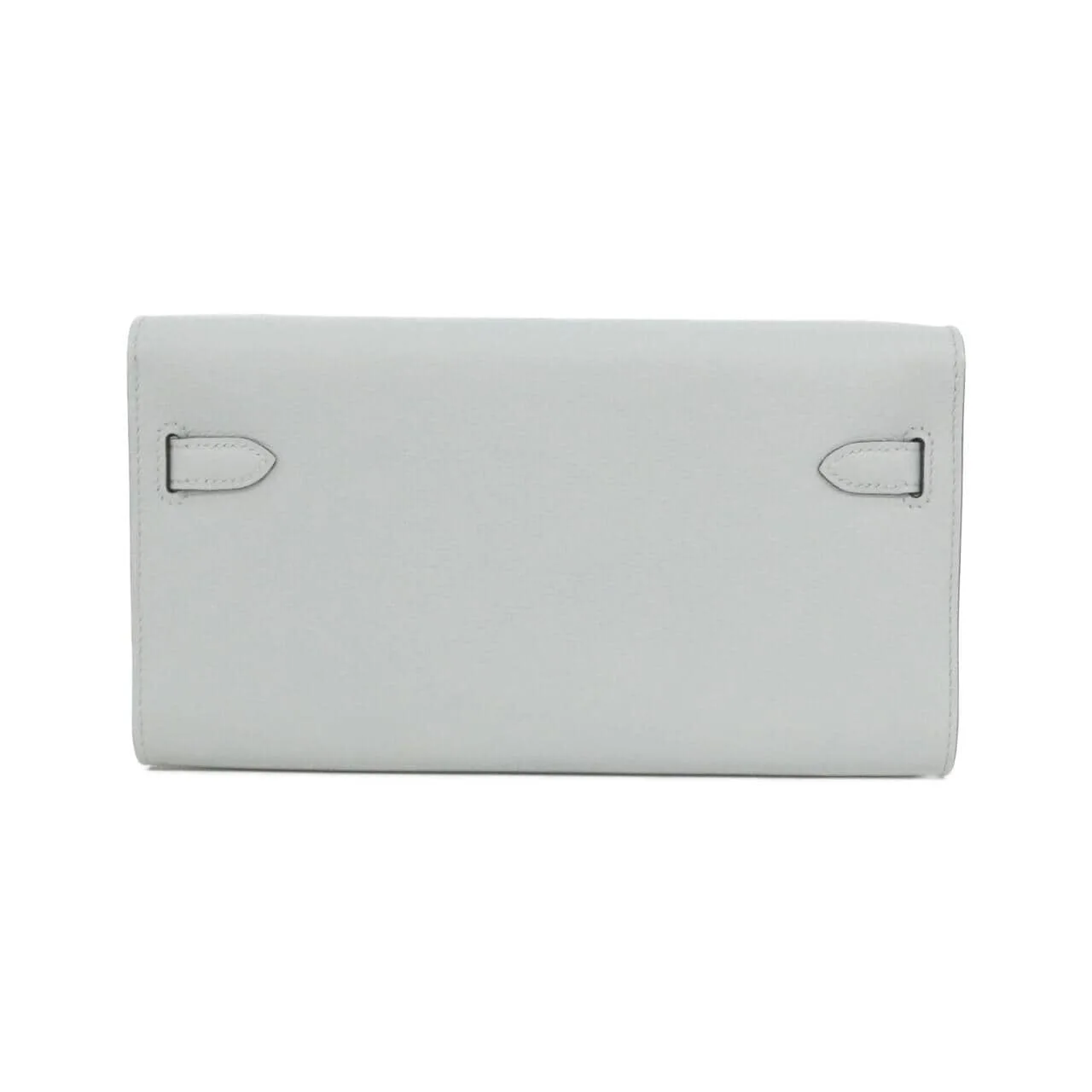 HERMES Kelly 084169CC Wallet Blue Unused - Thumbnail 2