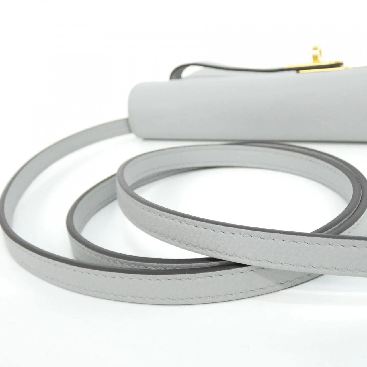 HERMES Kelly 084169CC Wallet Blue Unused - Thumbnail 4