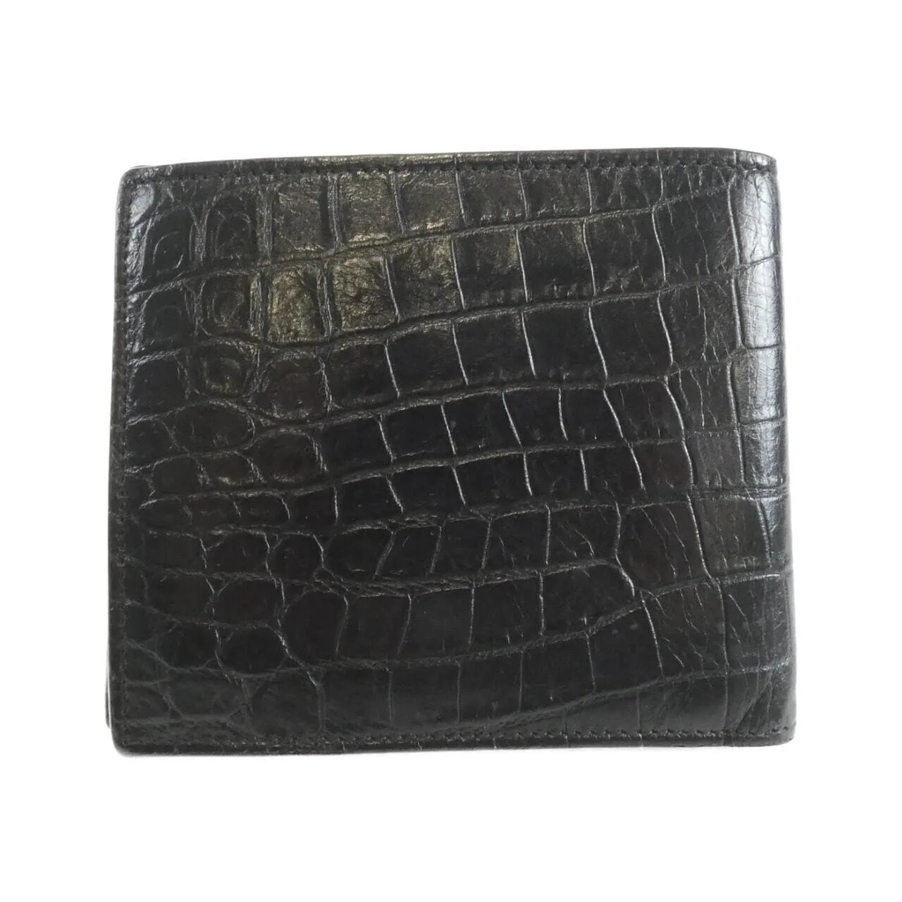 SAINT LAURENT 607727 DZEDW Coin Case 黑色 中古品A - 縮圖 2