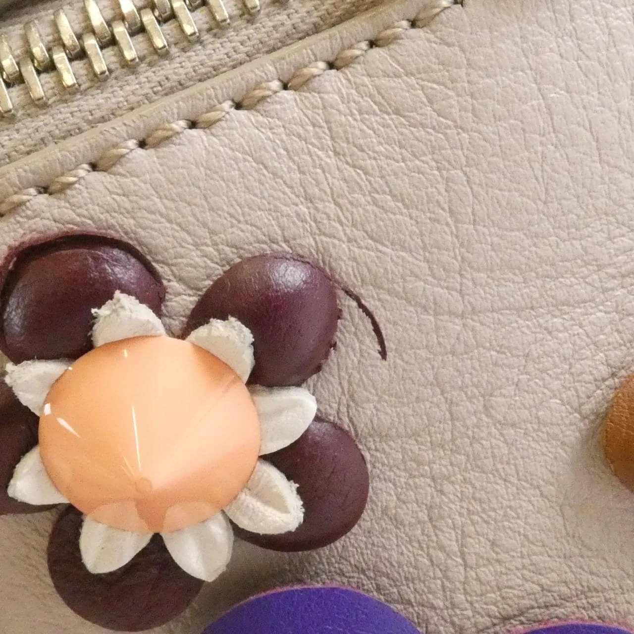 FENDI 8BZ038 OYU Backpack Leather Black Leather - Thumbnail 4