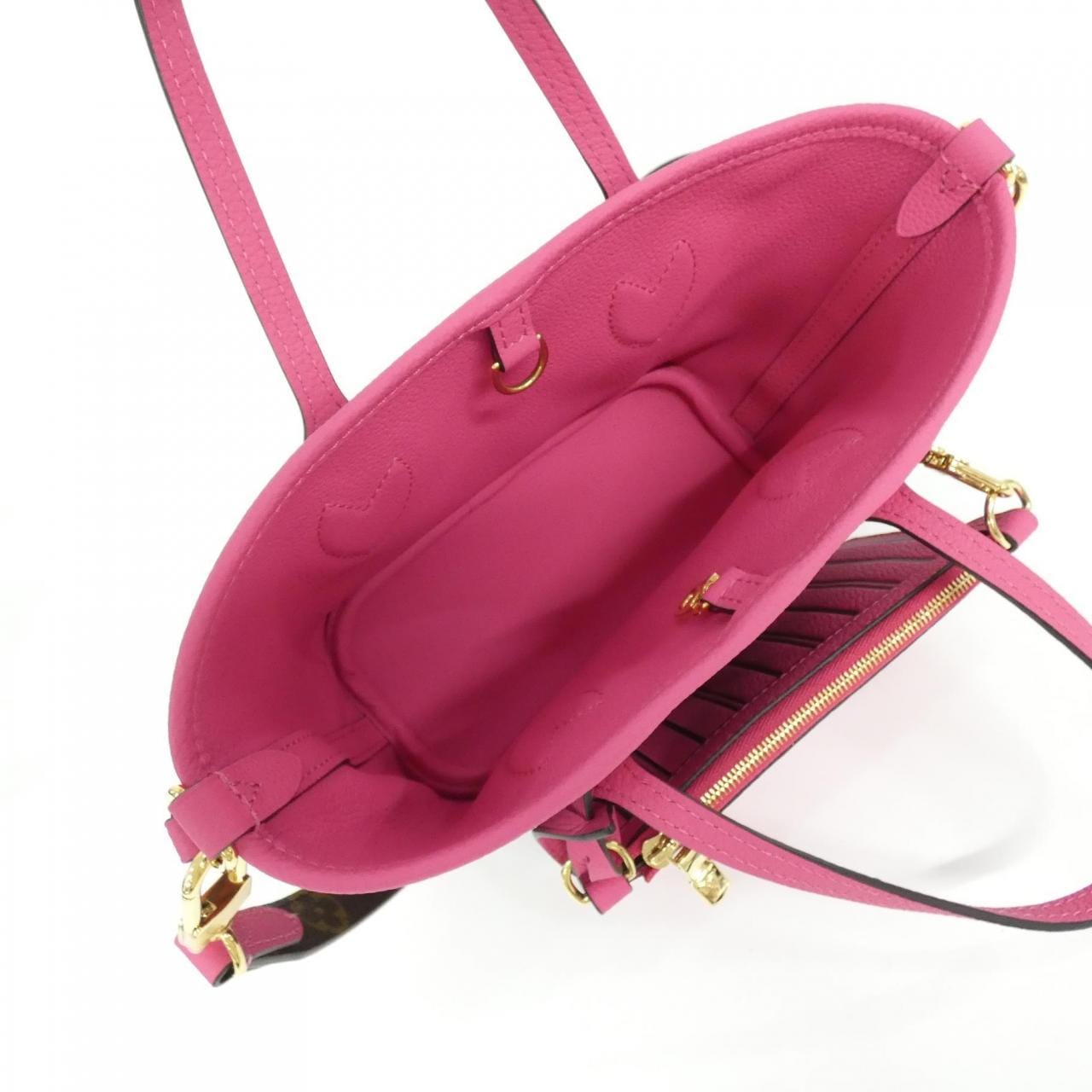 LOUIS VUITTON Neverfull M12106 Bag Monogram 黑色 Monogram 中古品A - 縮圖 6