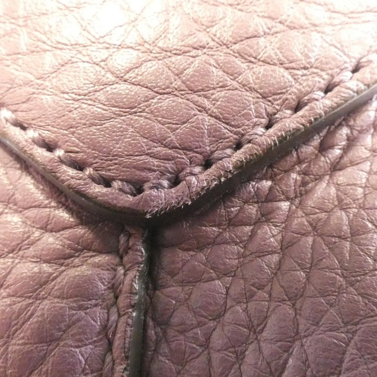 GUCCI 354472 Handbag Leather Purple Leather Rank A - Thumbnail 5