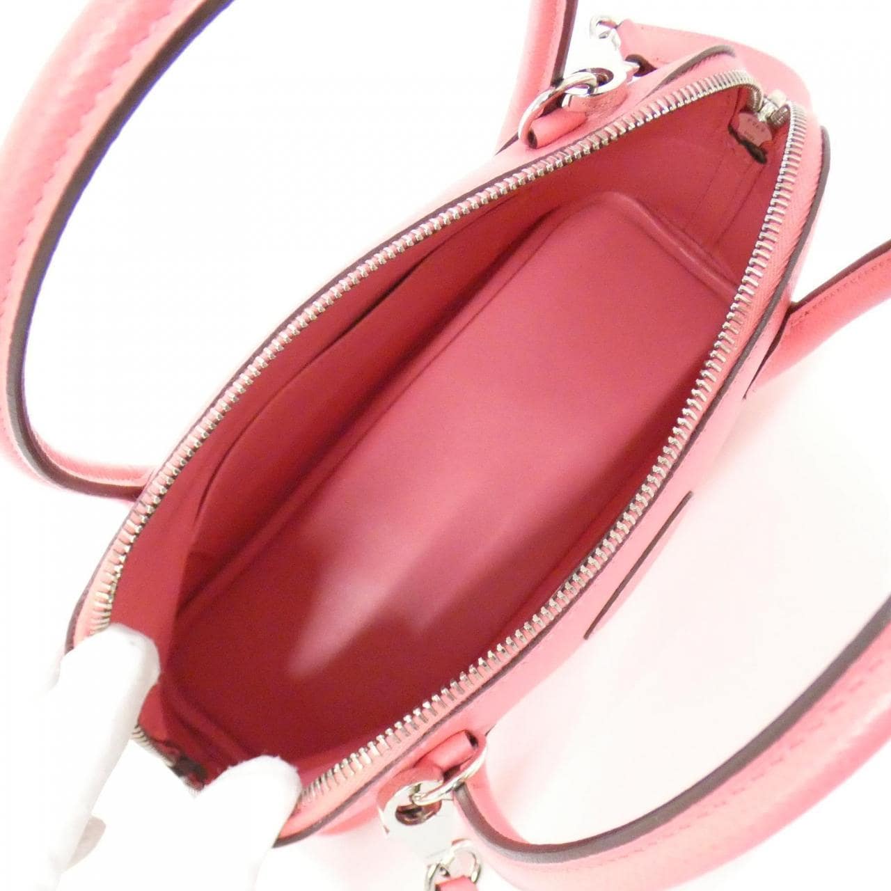 HERMES HERMÈS Bolide 041693CK Bag Epsom Black Epsom Leather Rank A - Thumbnail 7