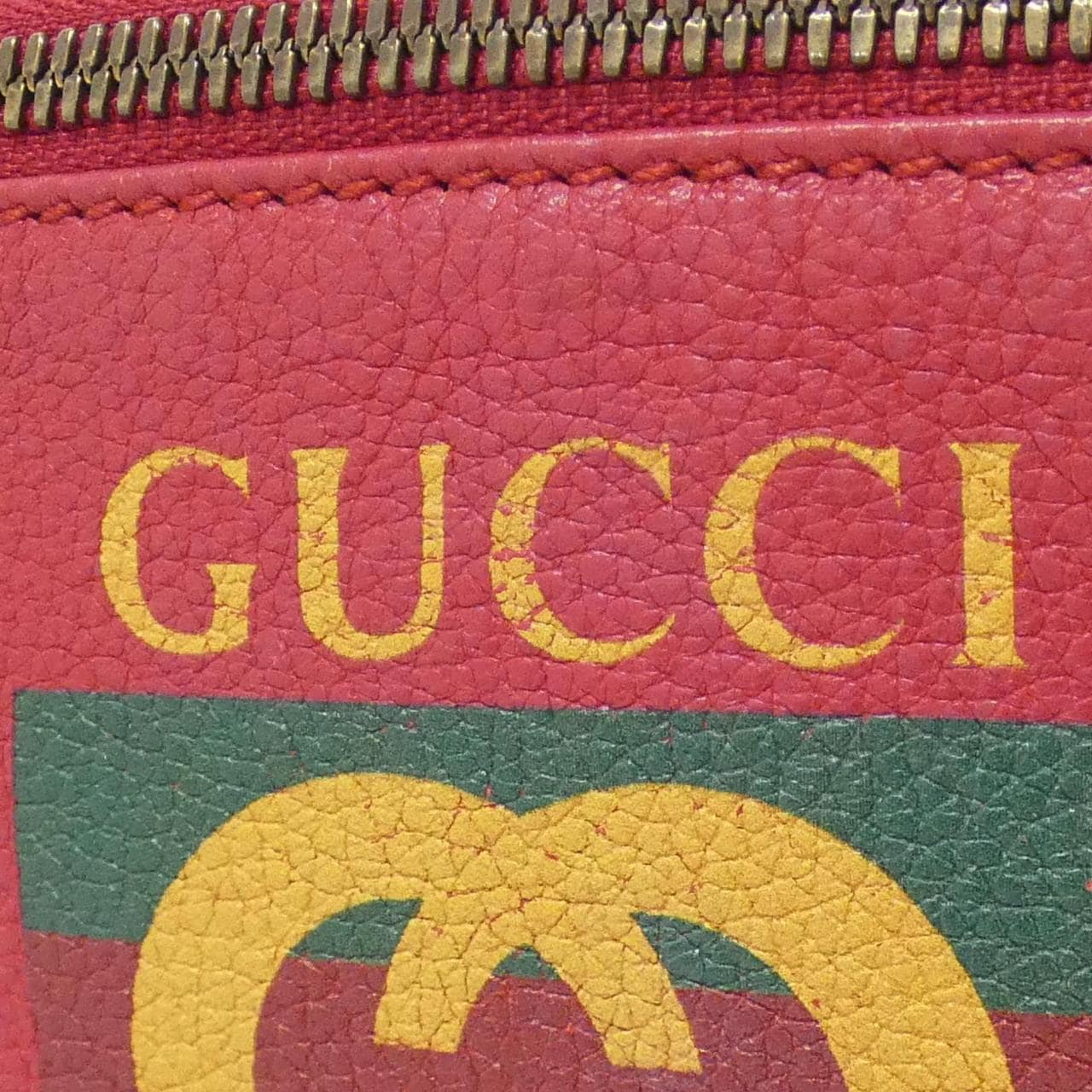 GUCCI 527792 0GDCT Belt Bag Leather 黑色 皮革 中古品A - 縮圖 4