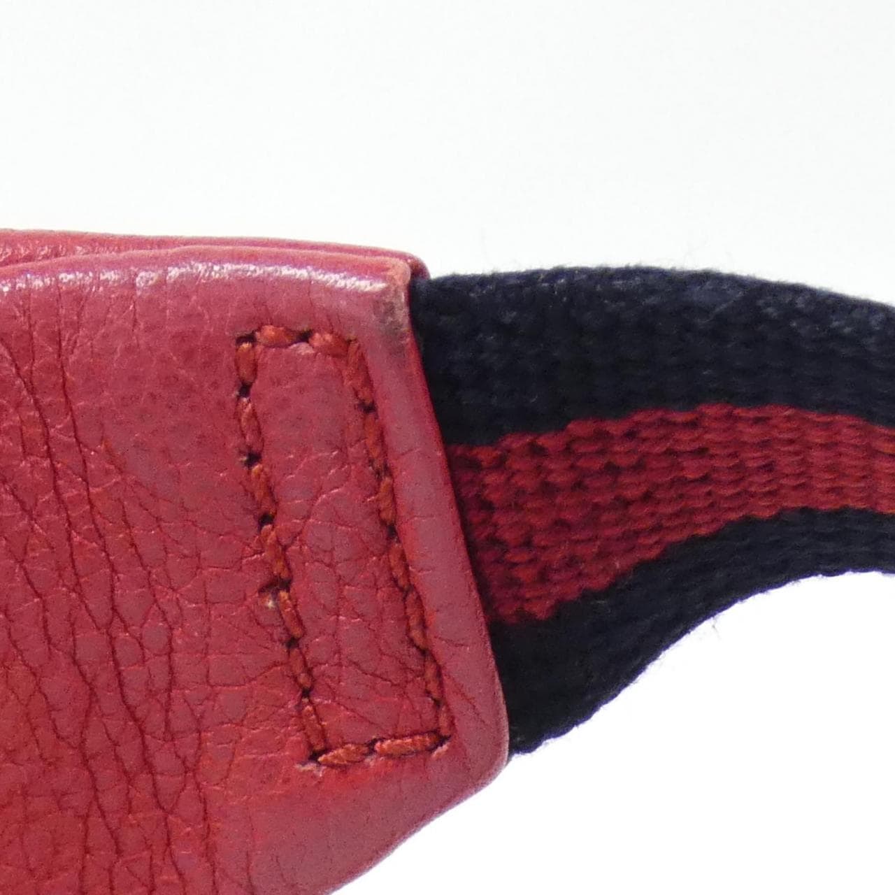 GUCCI 527792 0GDCT Belt Bag Leather 黑色 皮革 中古品A - 縮圖 8