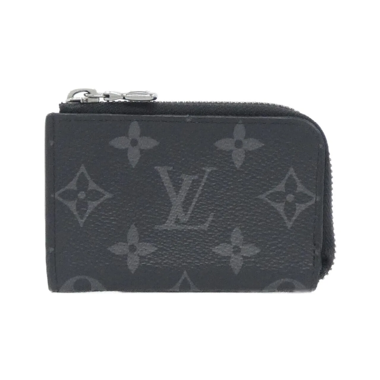 LOUIS VUITTON Eclipse M63536 Coin Case Monogram Black