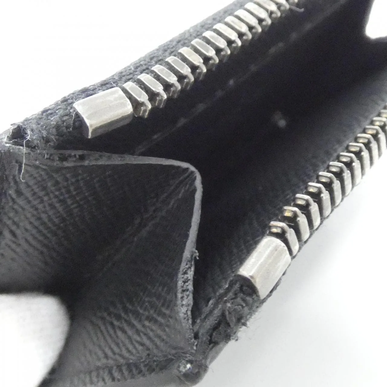 LOUIS VUITTON Eclipse M63536 Coin Case Monogram 黑色 Monogram 中古品A - 縮圖 7