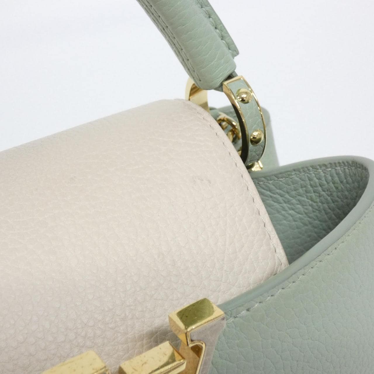 LOUIS VUITTON Capucines M24471 Bag 黑色 中古品A - 縮圖 5