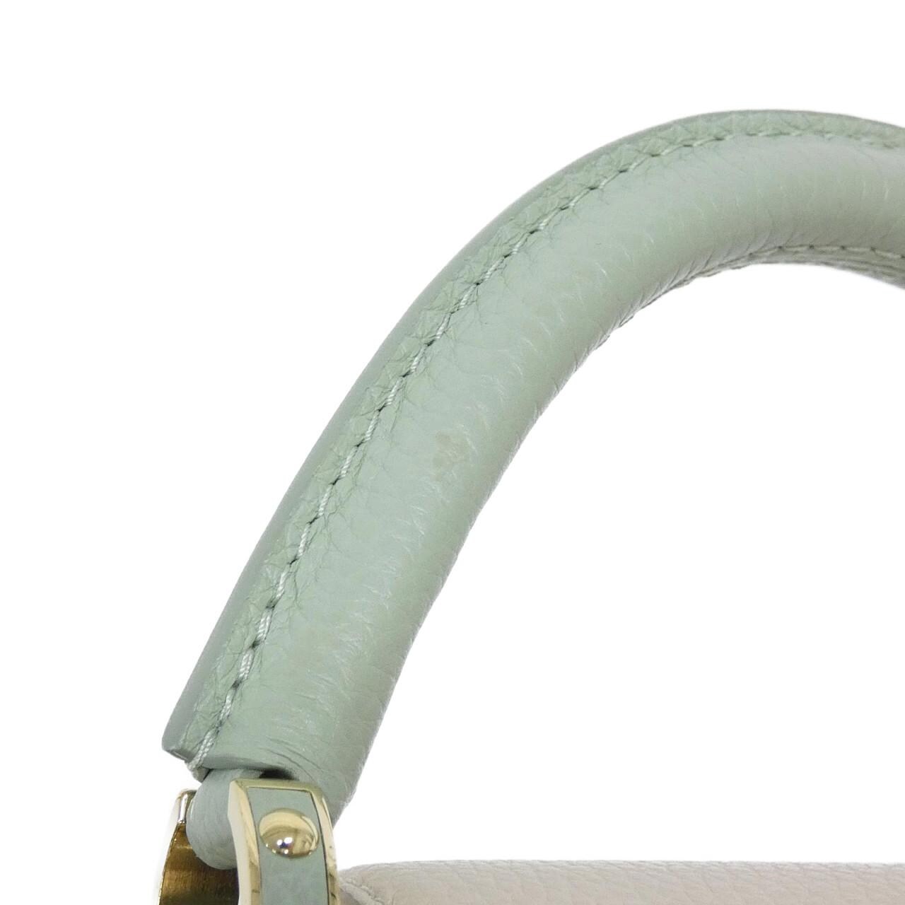 LOUIS VUITTON Capucines M24471 Bag 黑色 中古品A - 縮圖 7