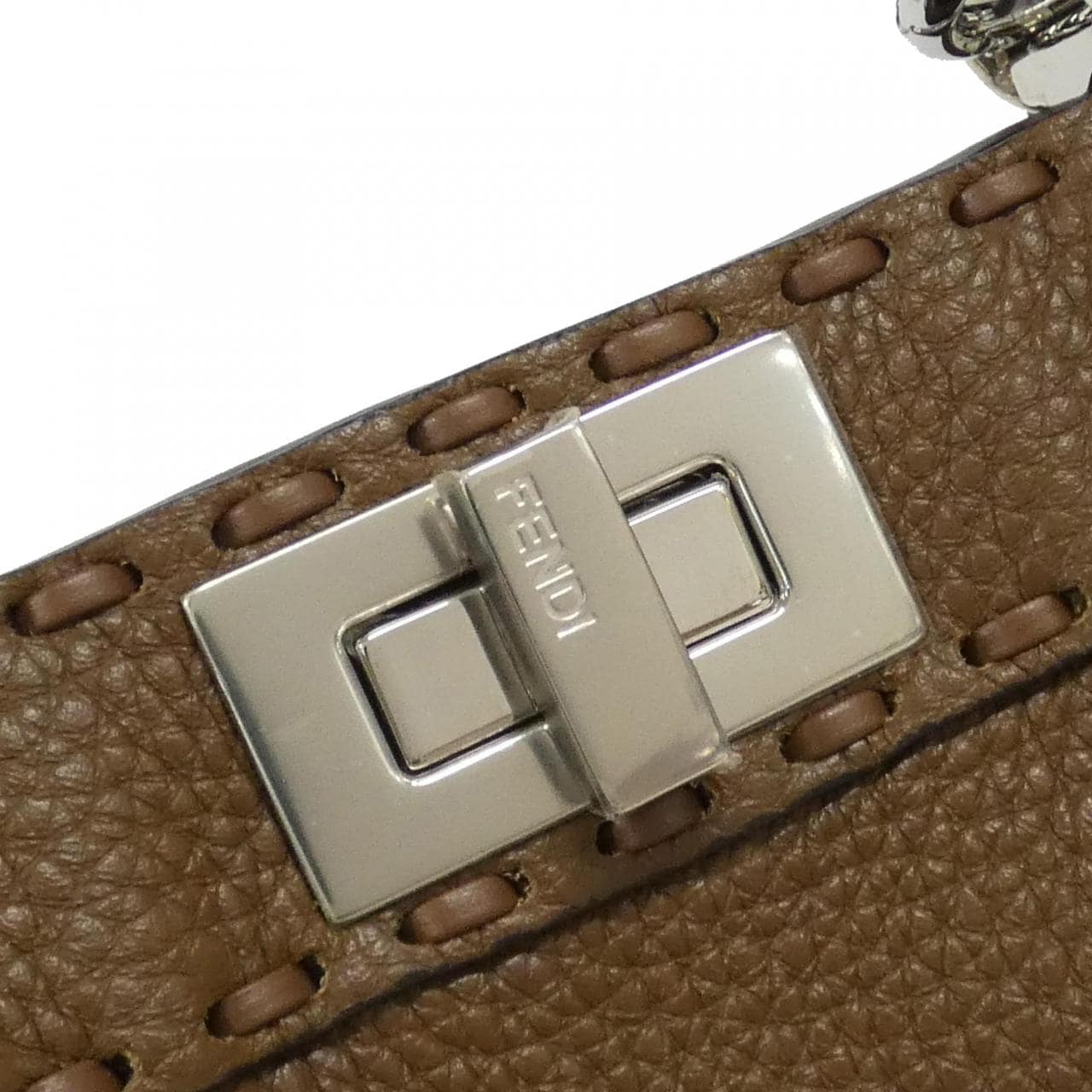 FENDI Peekaboo 8BN327 ARBB Bag 未使用品 - 縮圖 3