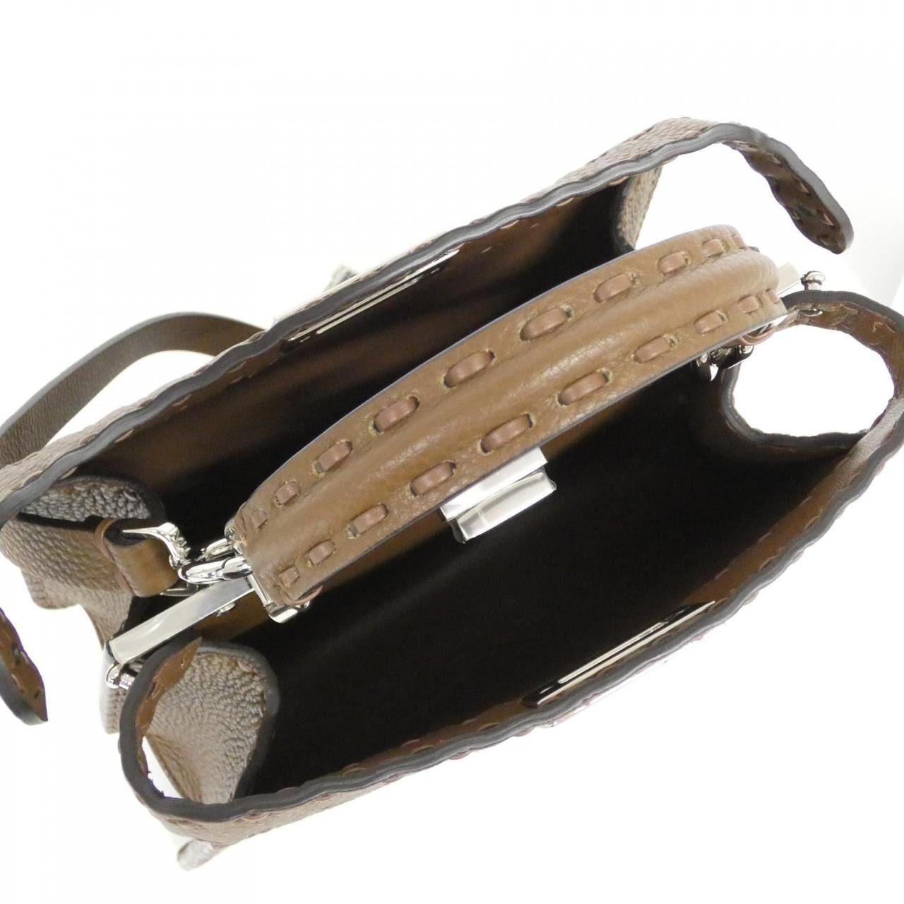 FENDI Peekaboo 8BN327 ARBB Bag 未使用品 - 縮圖 5