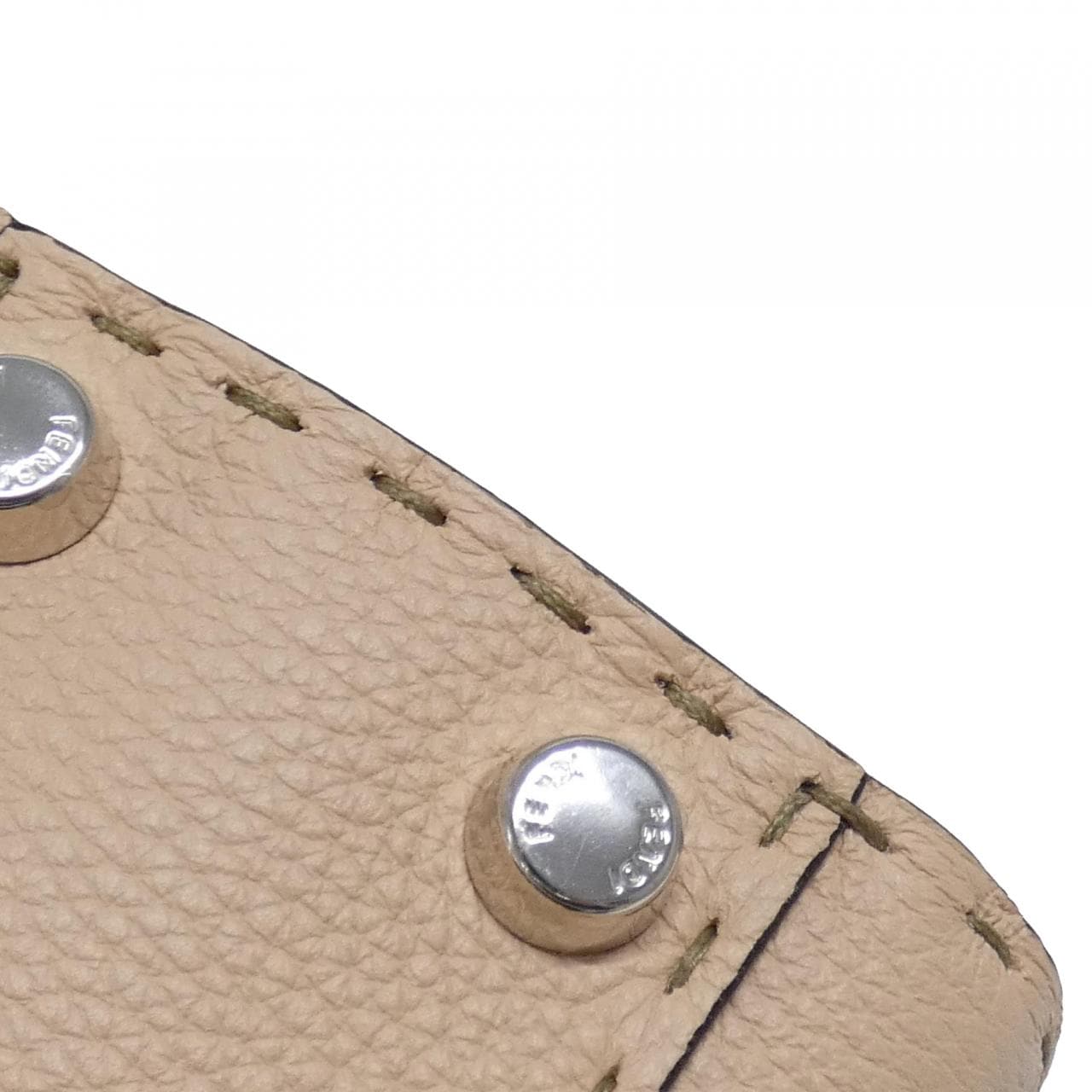 FENDI Peekaboo 8BN244 AMQ6 Bag Leather 黑色 皮革 中古品A - 縮圖 2