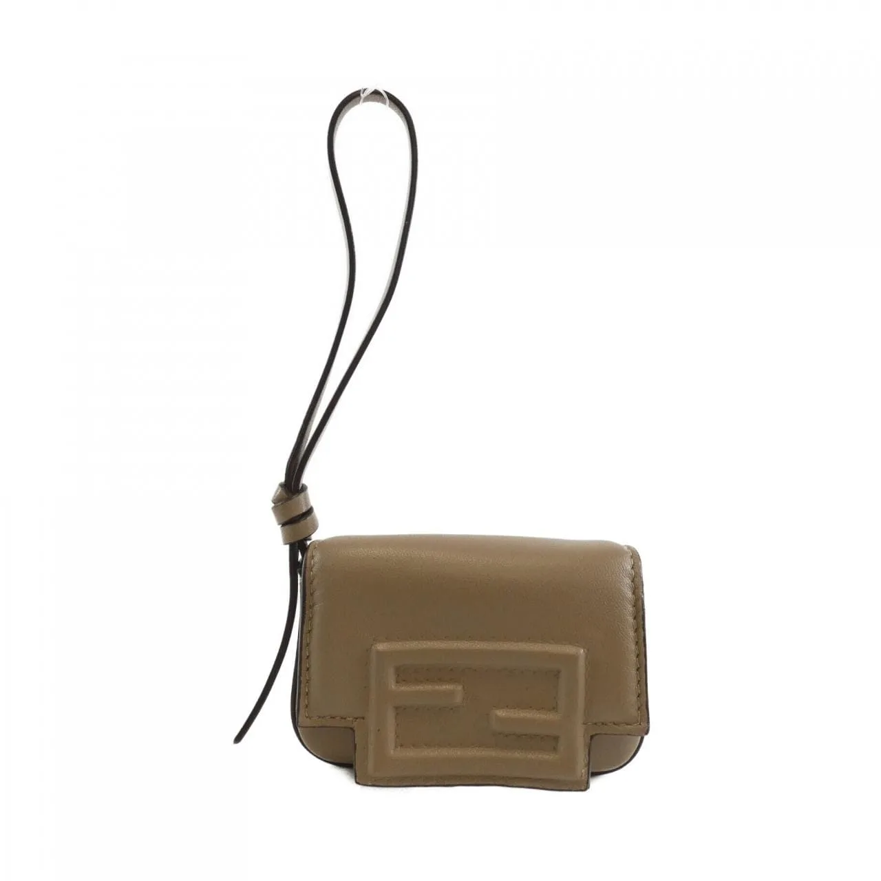 FENDI 7AS289 NBA Pouch Leather Black